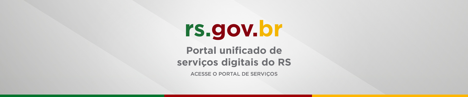 RS.GOV.BR - Portal de Serviços Digitais