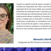 Voluntária da Serra Gaúcha Manuela Libardi