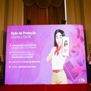 Assinatura de Decreto que oficializou o Programa Estadual de Proteção e Promoção aos Direitos das Mulheres